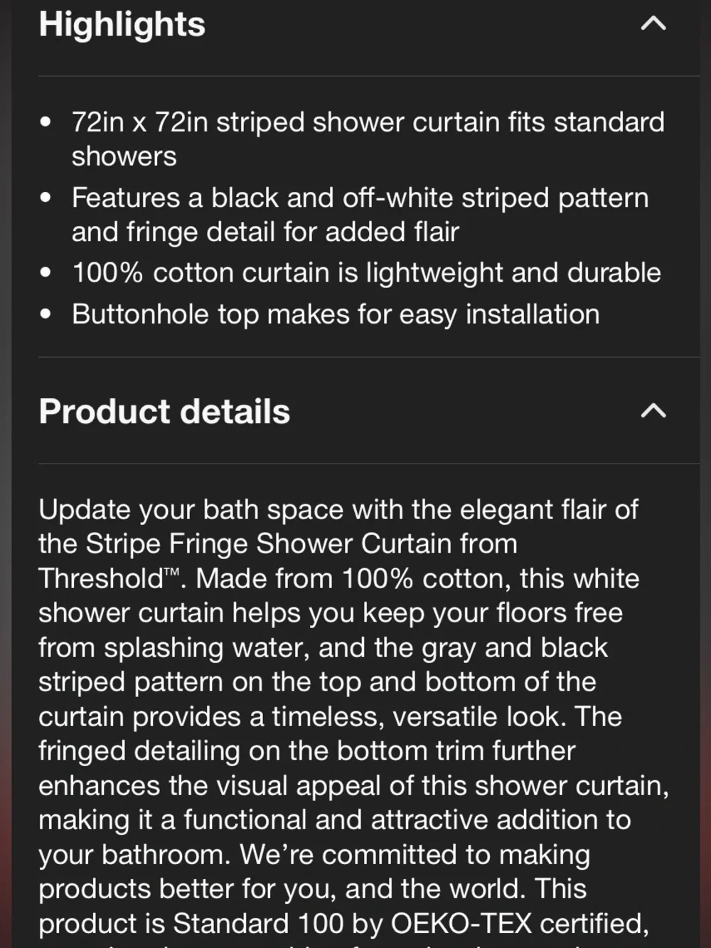 Threshold neutral cream